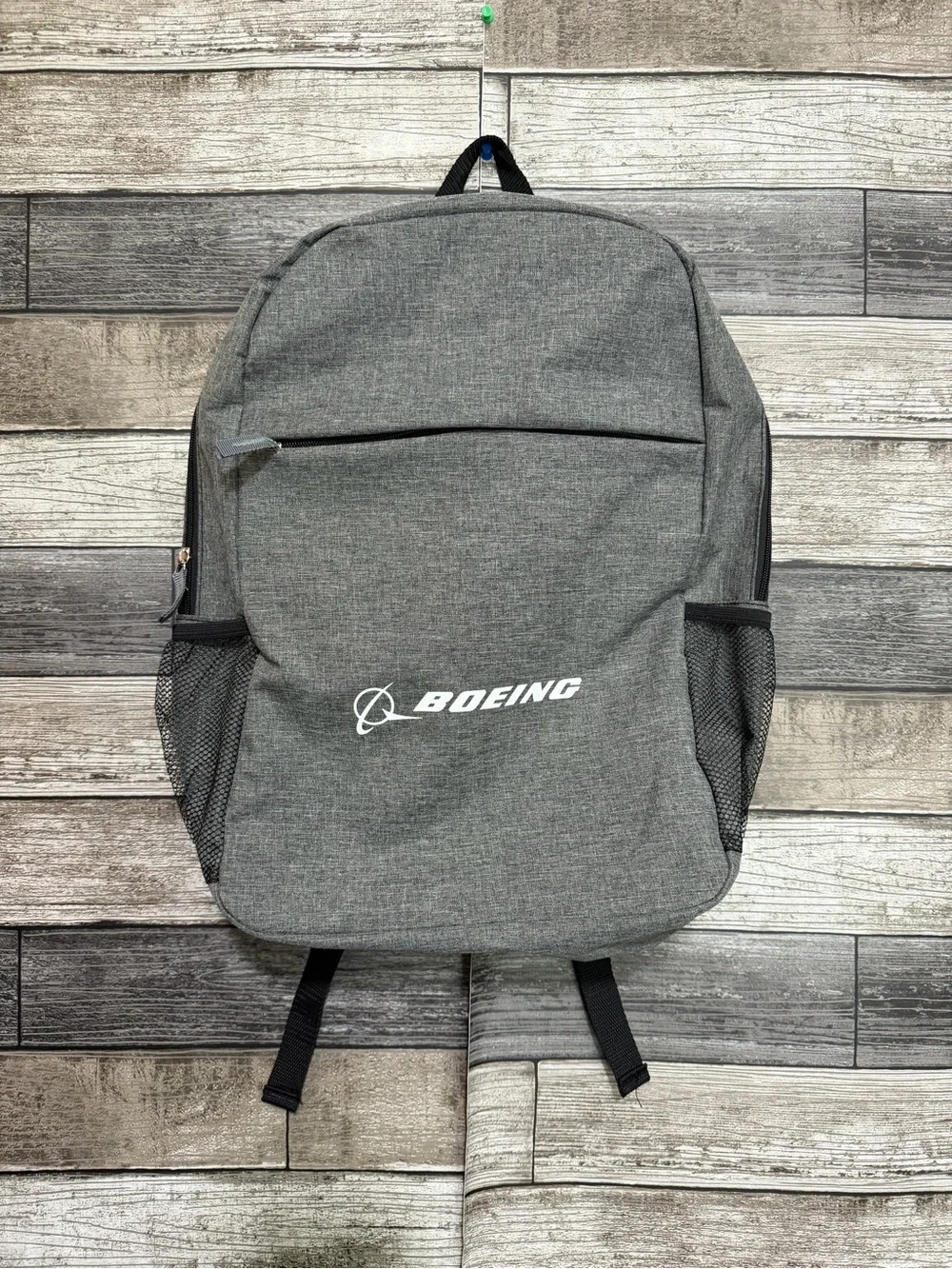 Boeing Backpack Gray Black